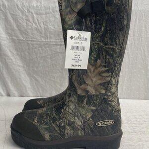 Columbia Camo Rubber boots Men Sz 9  NWT